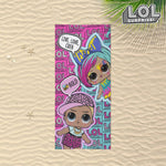 Beach Towel LOL Surprise! Pink (70 x 140 cm)