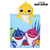 Poncho-Towel with Hood Baby Shark Yellow (50 x 115 cm)