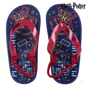 Flip Flops for Children Harry Potter Blue Red