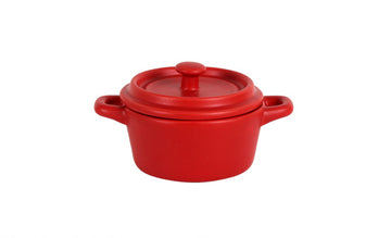 Saucepan With lid Red (12 x 8,5 x 6 cm)