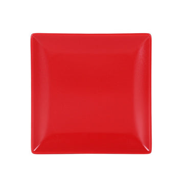 Dessert dish Ming II Red Squared (18 x 18 x 1,7 cm)