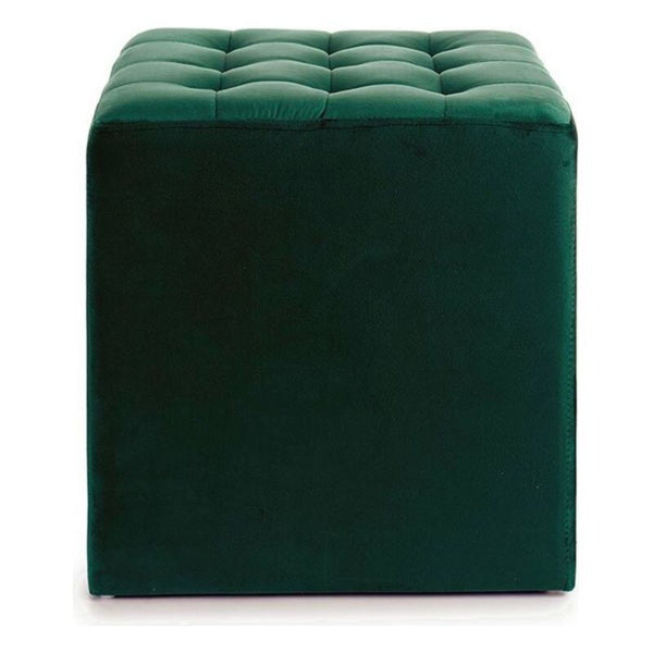 Pouffe Green Velvet (45 x 45 x 45	 cm) (45 x 45 x 45 cm)