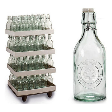 Bottle recycled glass (9,5 x 26,5 x 9,5 cm)