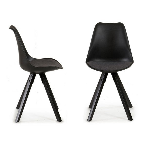 Dining Chair Black (57 x 85 x 48 cm)