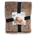 Blanket Dark (150 x 1 x 125 cm) Brown