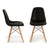 Dining Chair Black (56 x 85 x 43 cm)