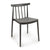 Dining Chair Grey Plastic (49 x 65 x 45 cm)