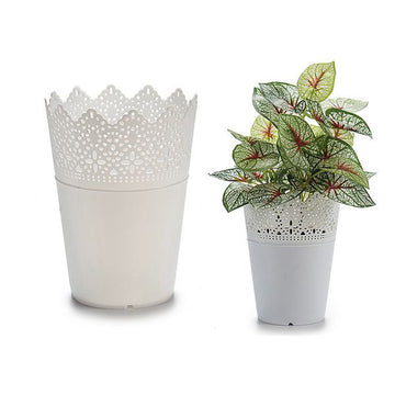 Plant pot White Plastic