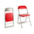 Folding Chair Red (44 x 79 x 45 cm)