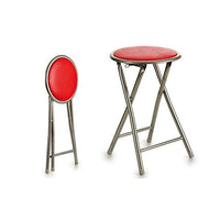 Folding Stool Red (30 x 46 x 30 cm)