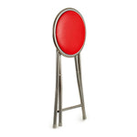 Folding Stool Red (30 x 46 x 30 cm)