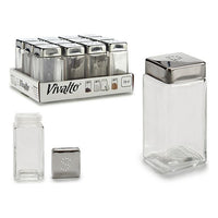 Salt Shaker with Lid Crystal (120 ml)