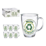 Jug Recycle Save The Planet Crystal (32 cl)