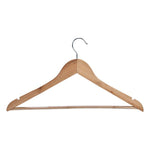 Set of Clothes Hangers Wood Non-slip (3 pcs)