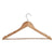 Set of Clothes Hangers Wood Non-slip (3 pcs)