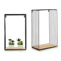 Shelves Rectangular Metal (18 x 50,5 x 30 cm)