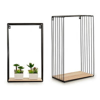 Shelves Rectangular Metal (18 x 50,5 x 30 cm)