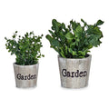 Plant pot Green Plastic