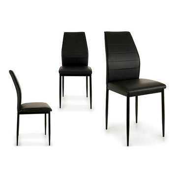 Dining Chair Metal Black (53 x 97 x 42 cm)