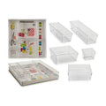 Multi-Purpose Organiser Plastic (5 Pieces) (30 x 5 x 30 cm)