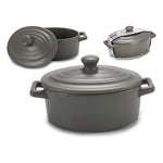 Saucepan Grey (8,5 x 7,5 x 14,5 cm)