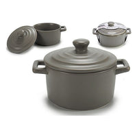 Saucepan Grey (9,5 x 7 x 12,5 cm)