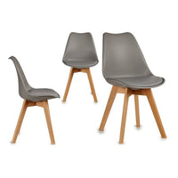 Dining Chair Grey (48 x 82 x 43 cm)