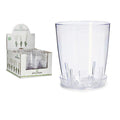 Planter Transparent Plastic Transparent (13 x 13 x 13 cm)