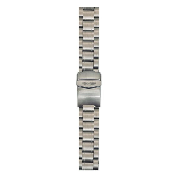 Watch Strap Bobroff BFS005 Silver