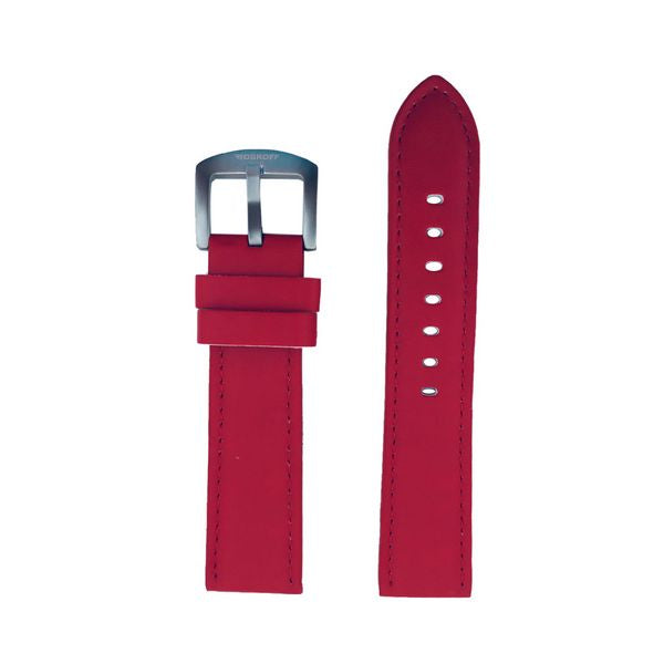 Watch Strap Bobroff BFS011 Red