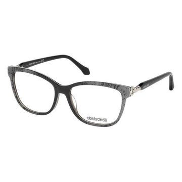 Ladies'Spectacle frame Roberto Cavalli RC5011-020 Black Grey (ø 55 mm)