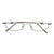 Ladies'Spectacle frame Escada VES195-GUN Gun metal (Ø 48 mm)