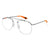 Men'Spectacle frame Christian Roth CRX-00027 Orange Silver (ø 53 mm)