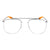 Men'Spectacle frame Christian Roth CRX-00027 Orange Silver (ø 53 mm)