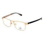 Men'Spectacle frame Dunhill VDH082-08FT Golden (ø 55 mm)