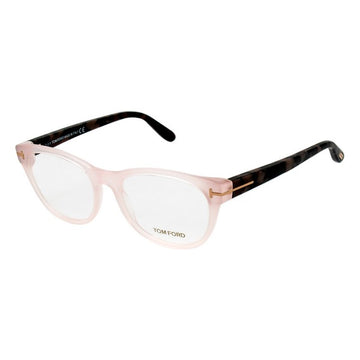 Ladies'Spectacle frame Tom Ford TF5433-072 Pink Havana (ø 53 mm)