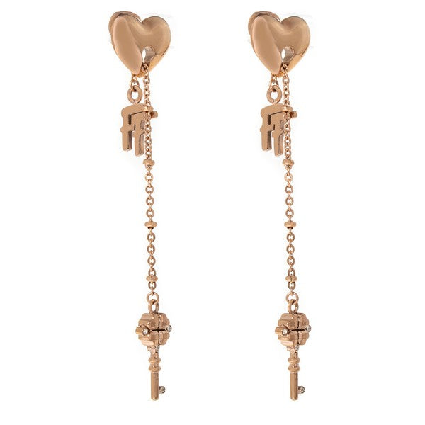 Pendientes Mujer Folli Follie 3E1T025RC (6 cm)