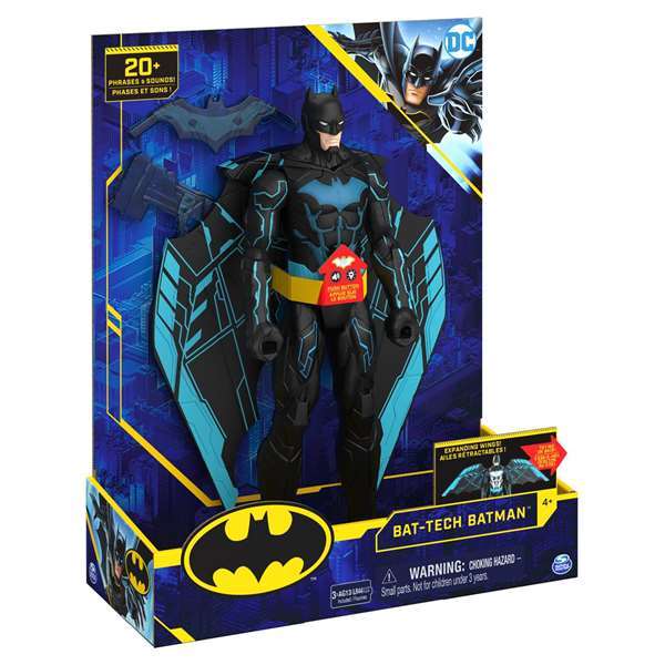 Figura de Acción Bat-Tech Batman Bizak (30 cm)