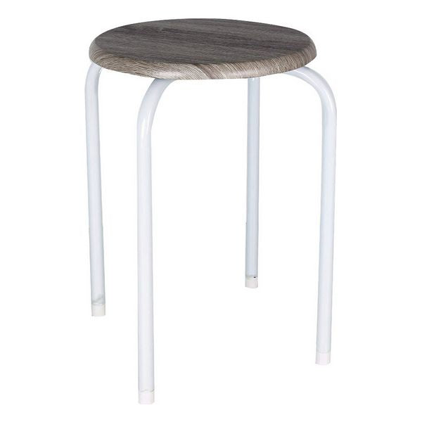 Stool Confortime Wood Metal (30 X 45 cm)