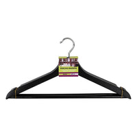 Hangers Confortime Wood Black (3 uds)