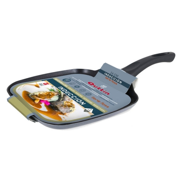 Flat grill pan Quttin Serie Ross (Ø 24 cm)