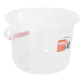 Bucket with Handle Confortime 8 L Plastic Transparent