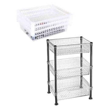 Shelves Confortime Plastic 3 Shelves (39,5 x 30 x 59 cm)