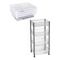 Shelves Confortime Plastic 4 Shelves (39,5 x 30 x 82 cm)