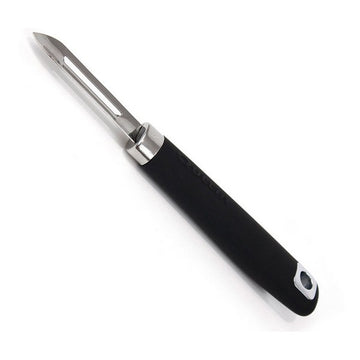 Zig-Zag Peeler Quttin Soft Stainless steel Black