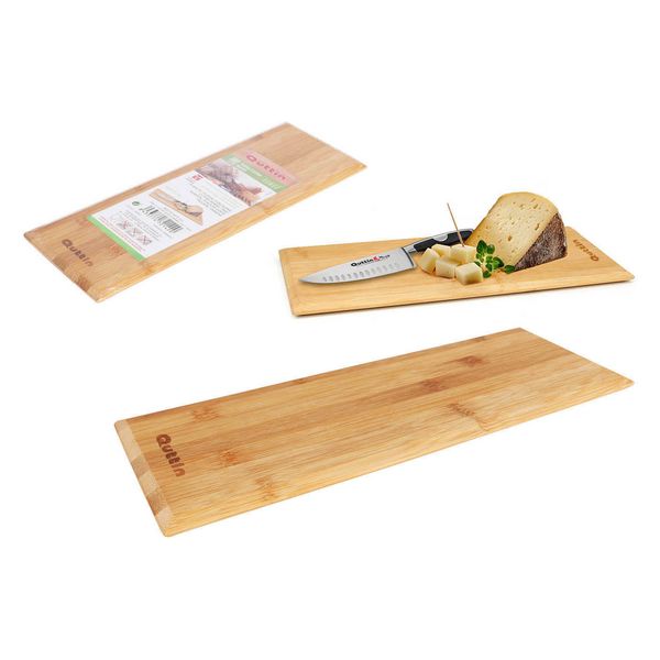 Chopping Board Quttin Bamboo Natural (33 x 11,5 x 1 cm)