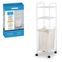 Bathroom Shelves Confortime Laundry Bag Metal (38,5 x 31,5 x 127 cm)