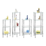 Shelves Confortime Glass 4 levels (40 x 30 x 103 cm)