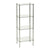 Shelves Confortime Glass 4 levels (40 x 30 x 103 cm)