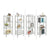 Shelves Confortime Glass 4 levels (40 x 30 x 103 cm)